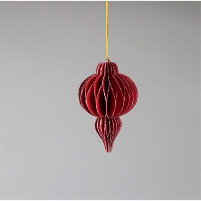 Ornement Papier Rouge