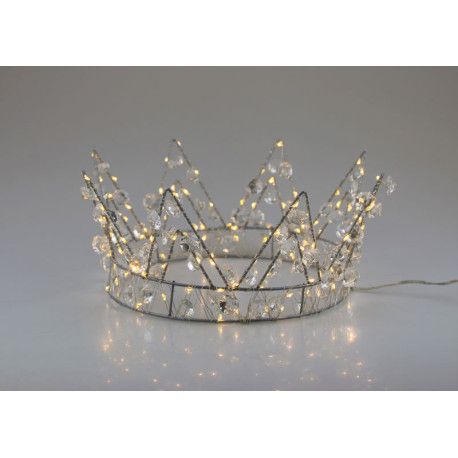 Couronne LED et Pampilles