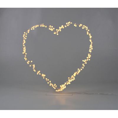 Coeur  LEDs boule Diamètre 40cm