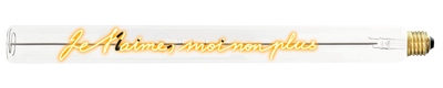 Ampoule Message in the Tube Je t'aime, moi non plus