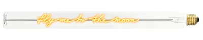 Ampoule Message in the Tube  Fly me to the moon