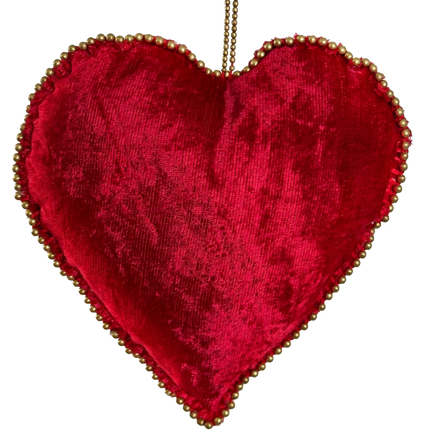 Coeur en Velours 15cm