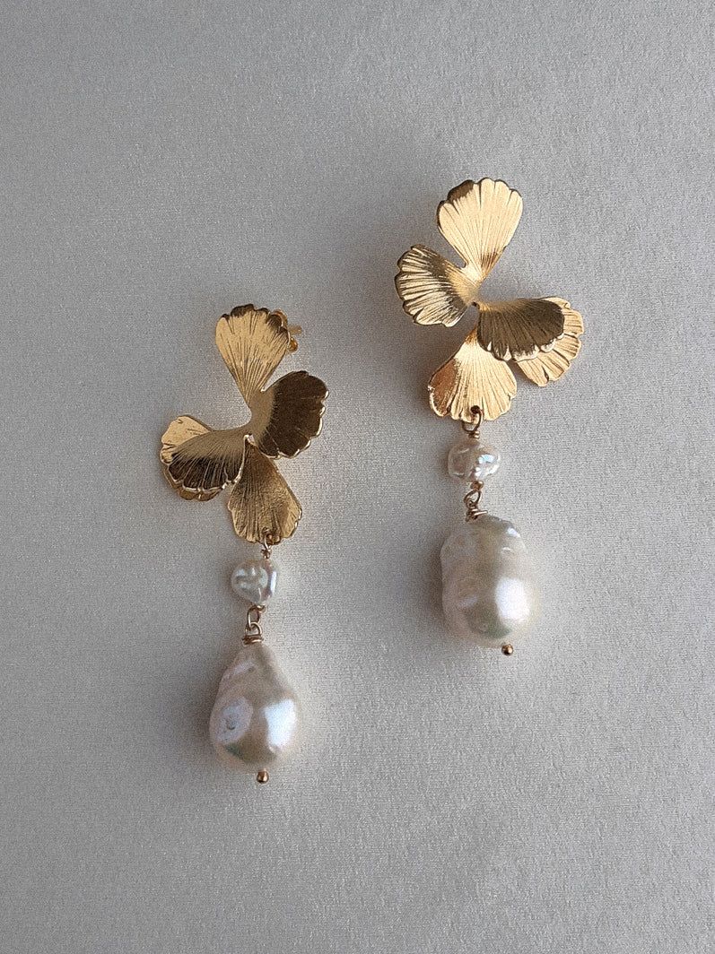 Maison Sabben Olive Bridal Earrings