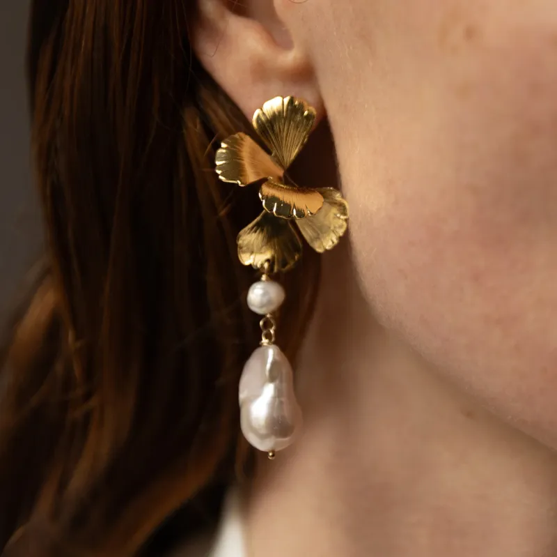 Maison Sabben Olive Bridal Earrings