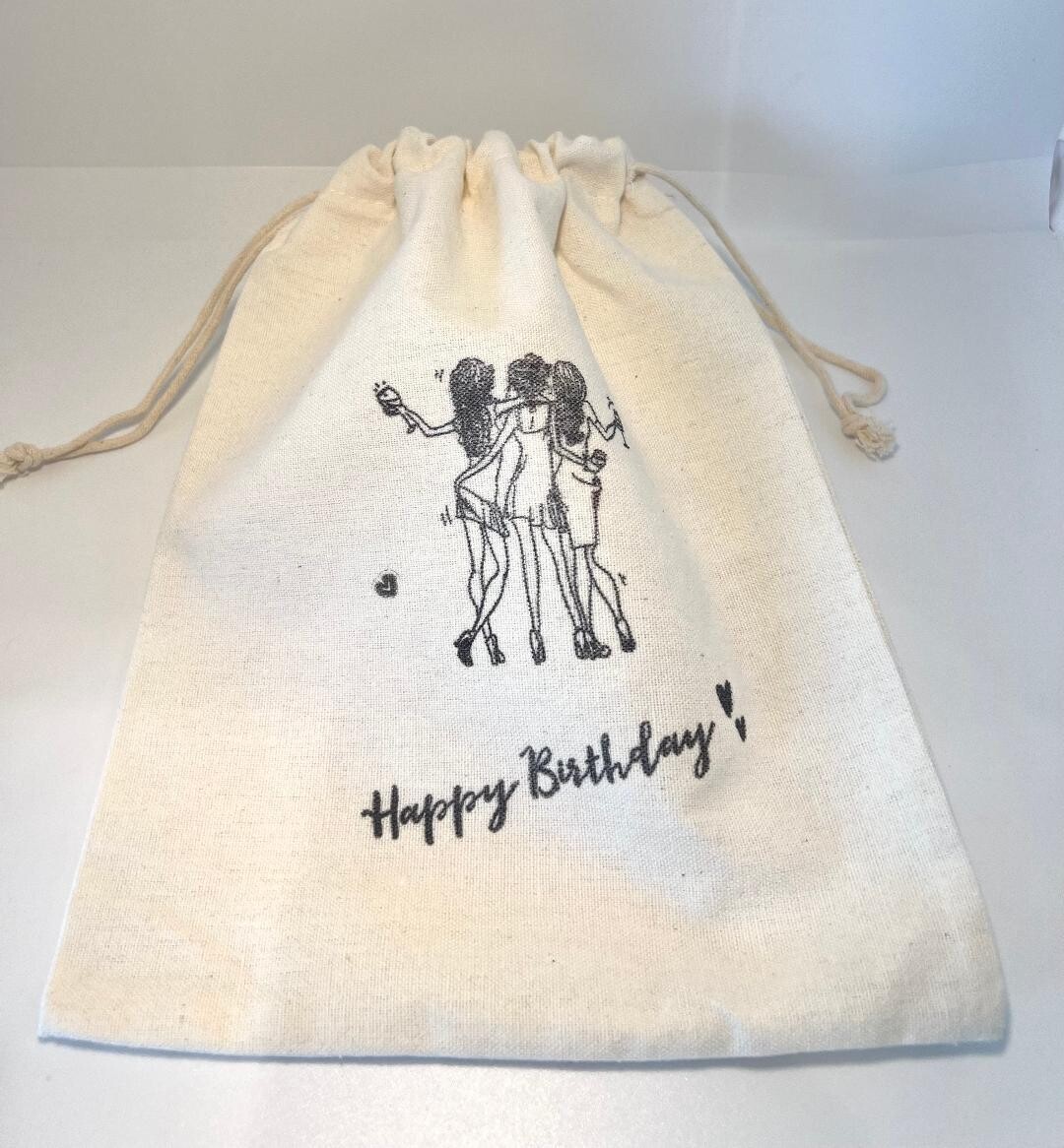 Drawstring Birthday Bag