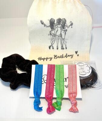 Bonjour Happy Birthday Mini Pouch - Sassy Tones