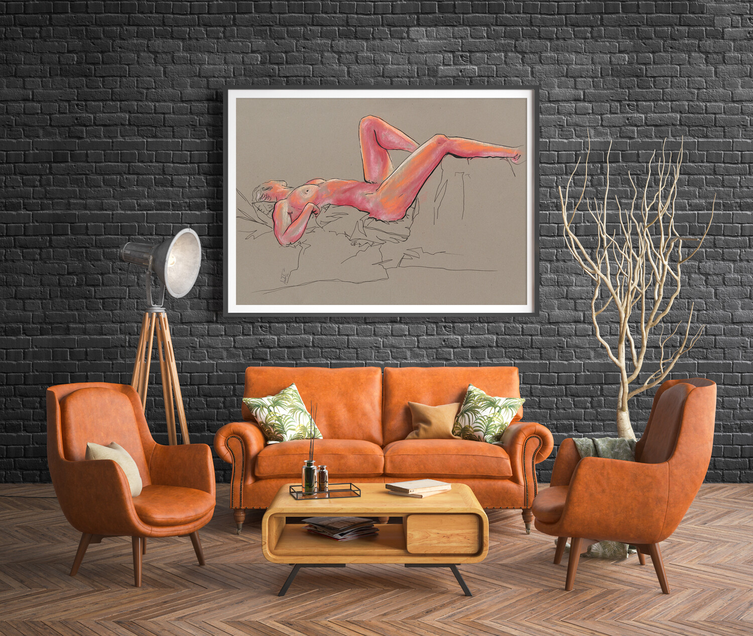 &#39;Venus Afterglow&#39; female nude