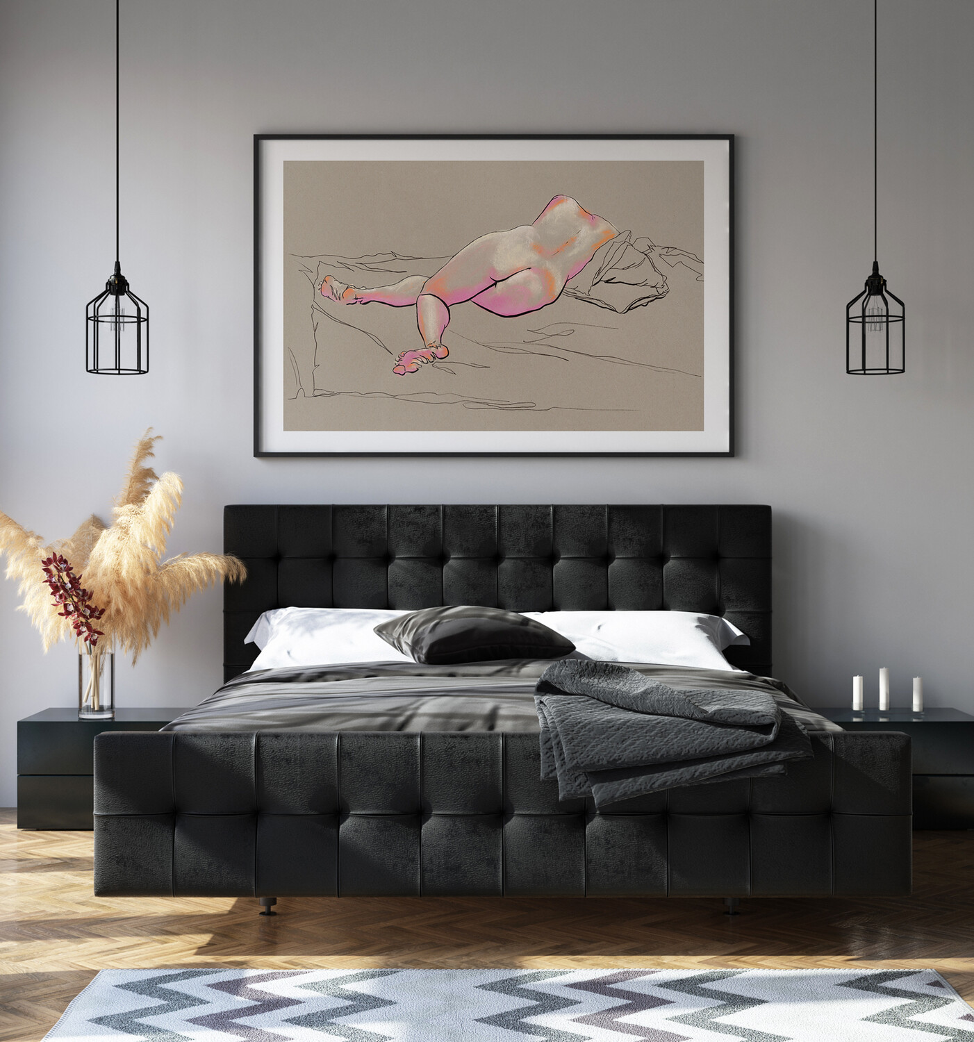 &#39;Peachy Aphrodite&#39; female nude
