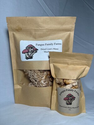 Dried Lion's Mane, 1 0z