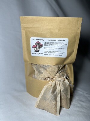 Tea Herbal Lemon, Ginger,  Lion's Mane, Mullein Flower