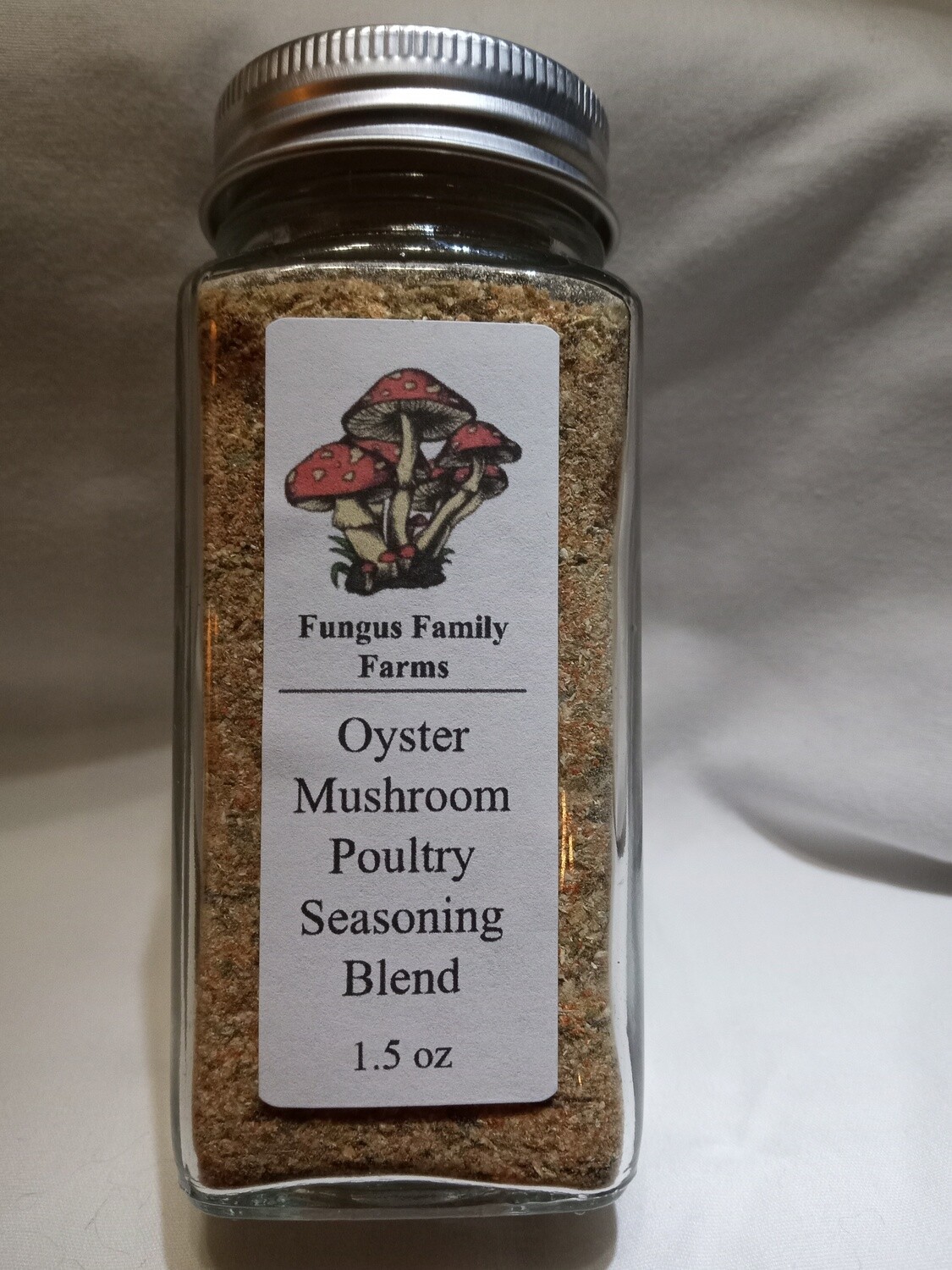 Mushroom Poultry Seasoning. Salt Free, Gluten Free