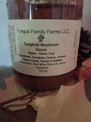 Spaghetti sauce with Mushrooms