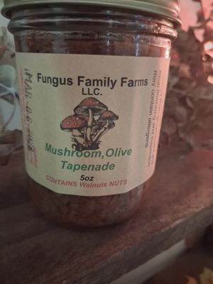 Mushroom olive Tapenade