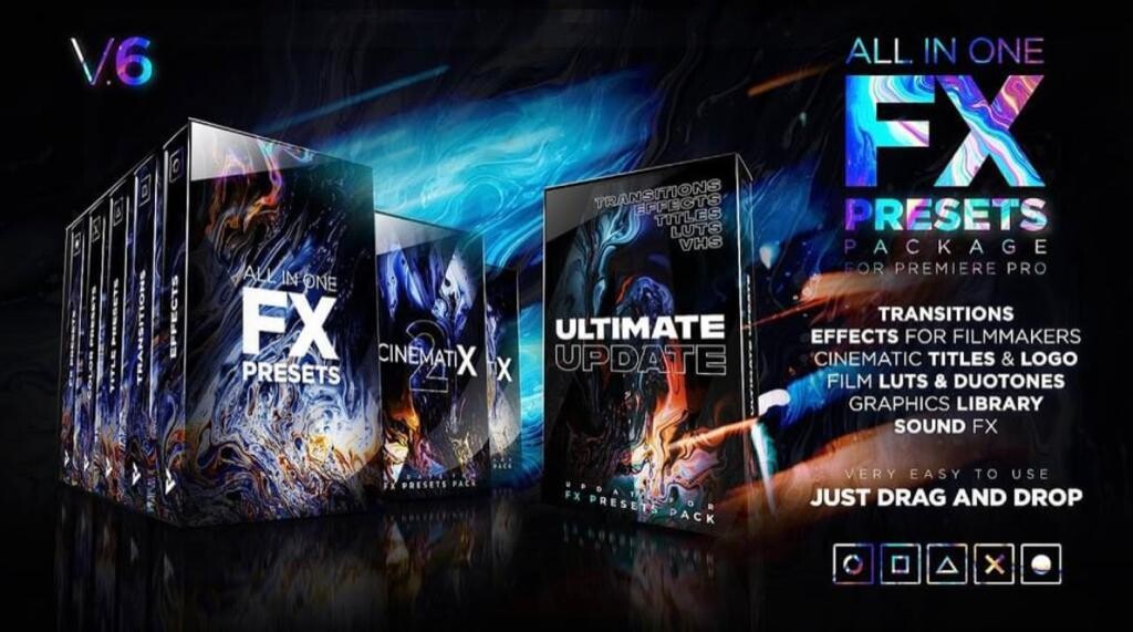 PACK FX PRESETS 2TB CURSOS DE ADOBE PREMIER Y AFTER EFECTS DESDE CERO