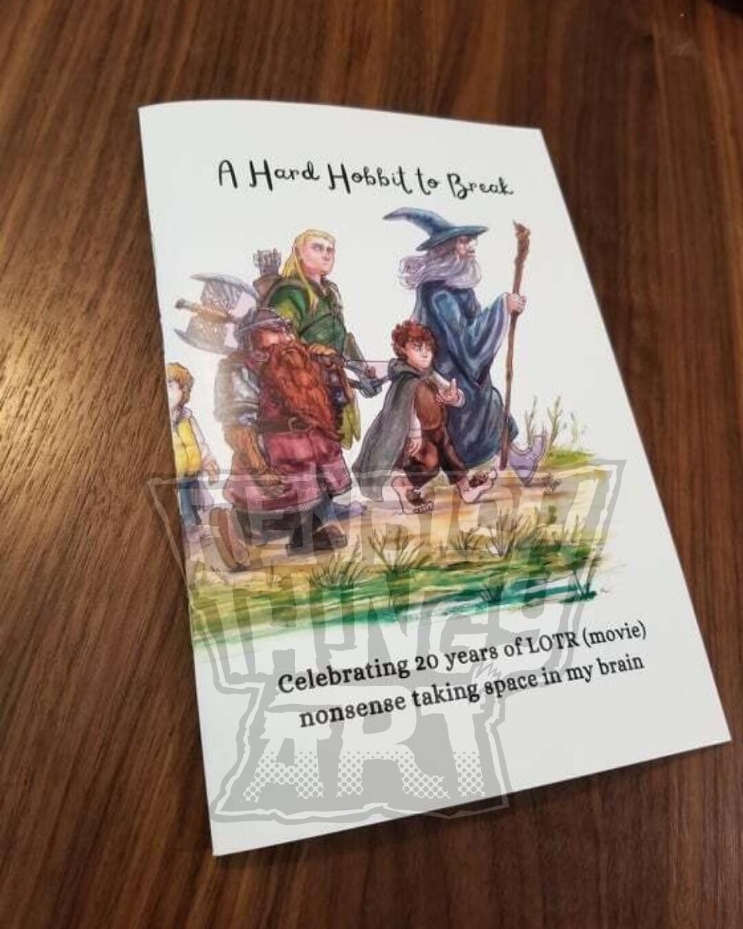 A Hard Hobbit to Break – LOTR Art Booklet