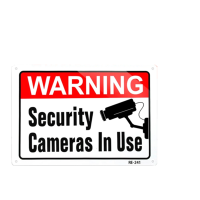 Security Sign