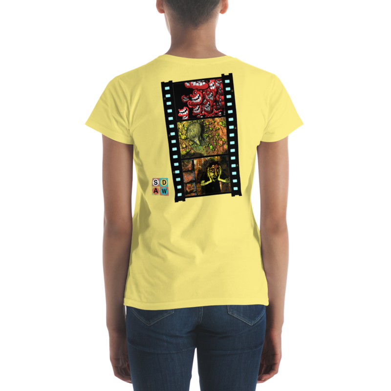 Animation Frames | Art by Mike Stuttman / SDAW - women&#39;s t-shirt
