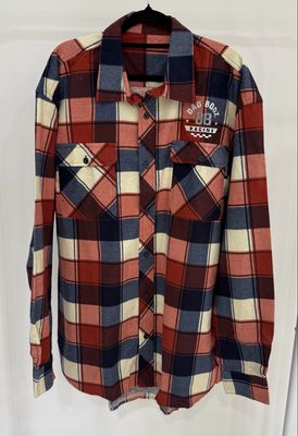 Assorted Colours DB Flannies Size XL