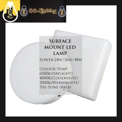 Surface mount LED ceiling light