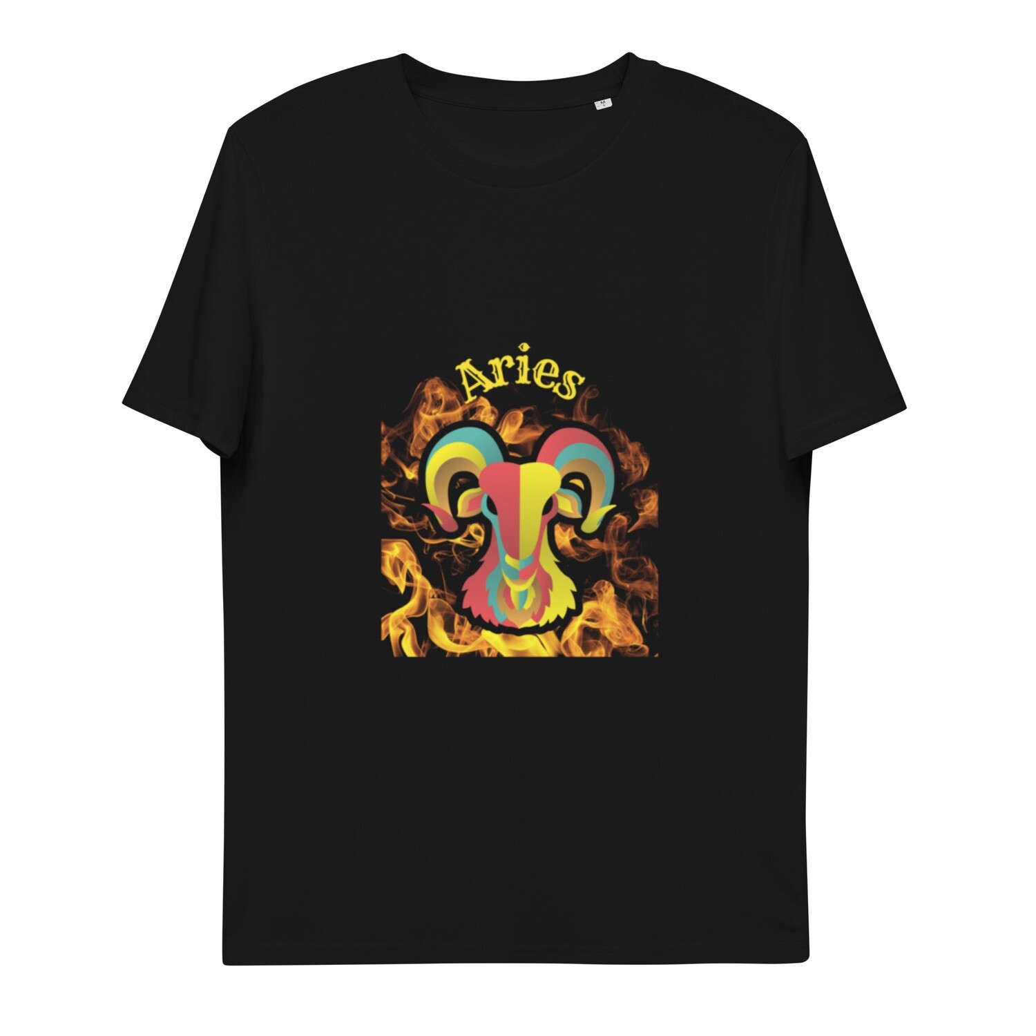 Aries Unisex Short Sleeve Organic Cotton 
T-Shirt