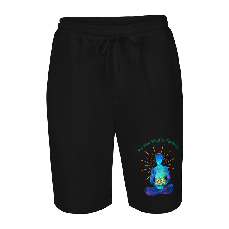 Put Your Mind To The Grind Men&#39;s Fleece Shorts