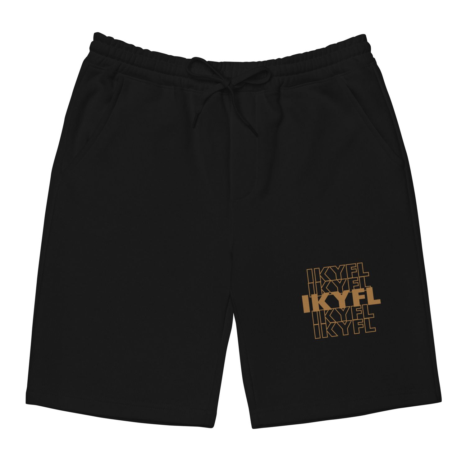 IKYFL Men&#39;s Fleece Shorts for Comfort and Style