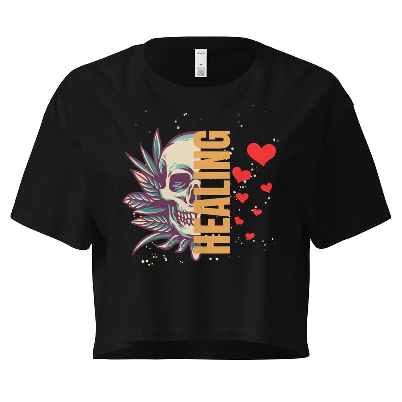 Heal In Style Cotton Crop Top
