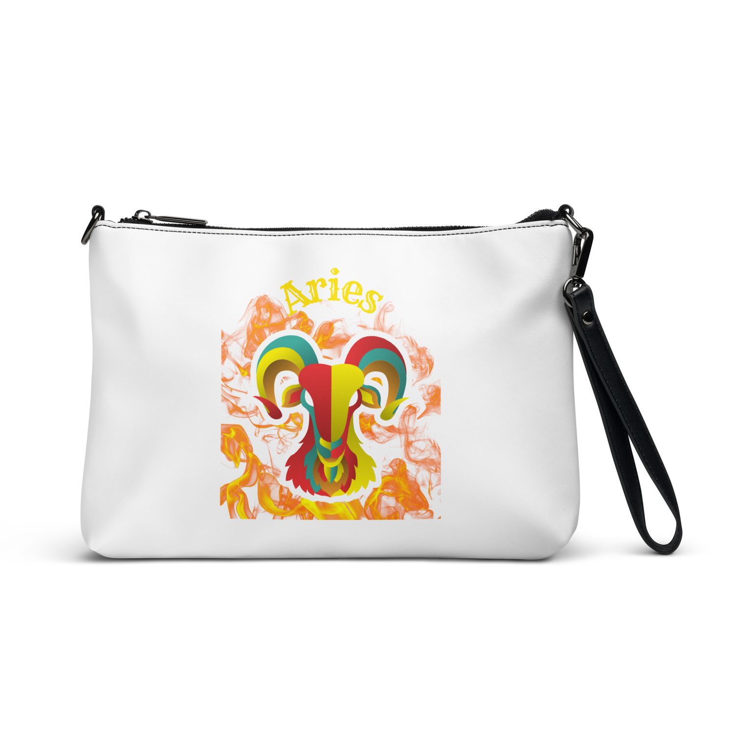Aries Crossbody Bag: “Bold, fearless, unstoppable—carry your fire.”
