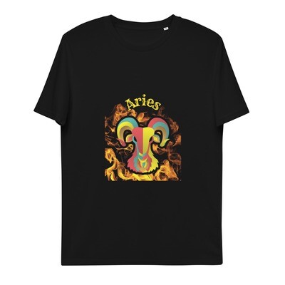 Aries Short Sleeve Organic Cotton  T-Shirt: “Bold, fearless, and made for your adventurous spirit.”