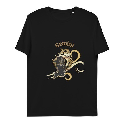 Gemini Short Sleeve Organic Cotton T-Shirt: “Versatile, curious, and endlessly social.”