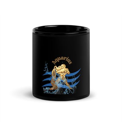 Aquarius Coffee Mug – Visionary Flow Astrology Mug