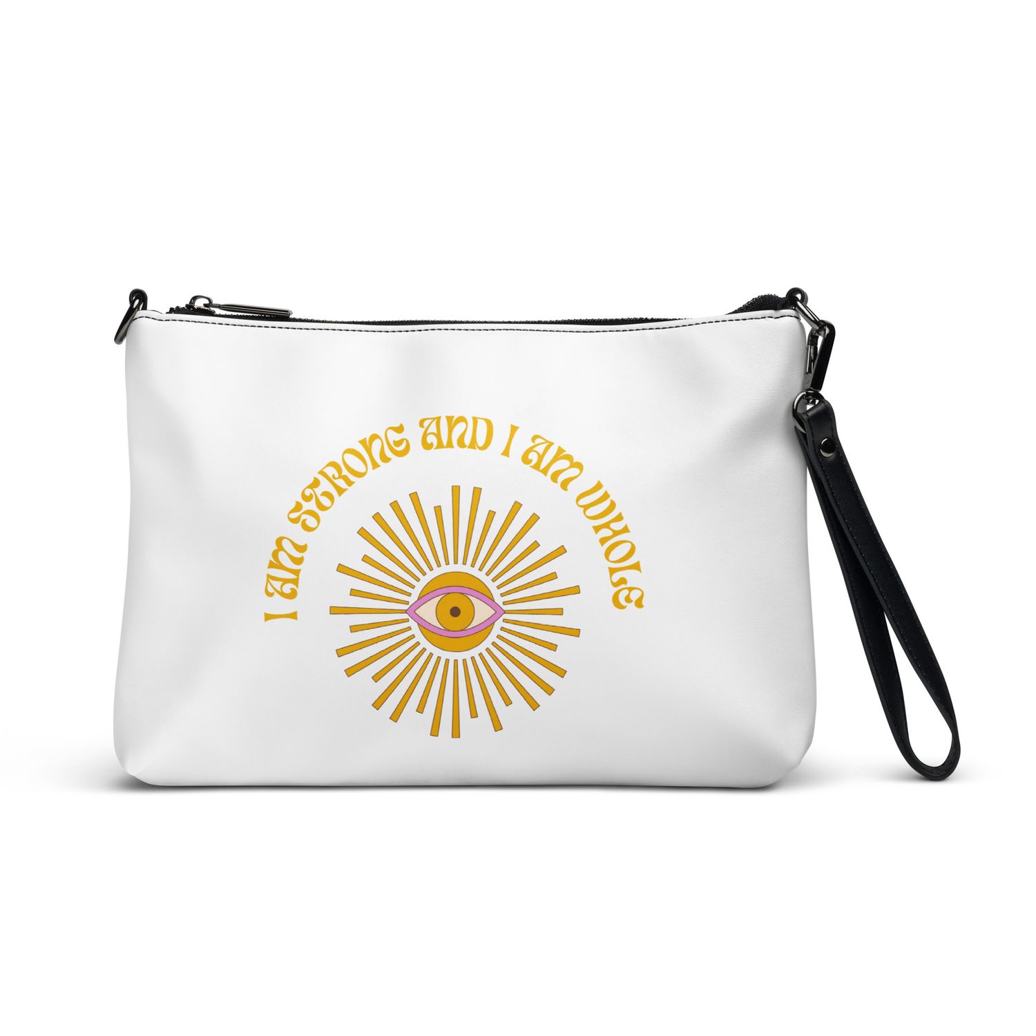 I AM Strong Crossbody Bag – Inspirational Everyday Bag