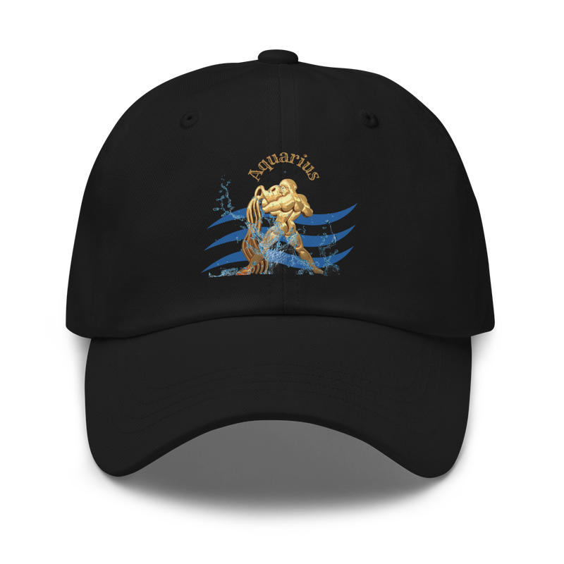 Aquarius Astrology Hat – Zodiac Baseball Cap