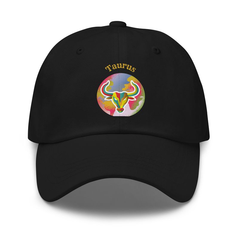 Taurus Astrology Hat – Zodiac Baseball Cap