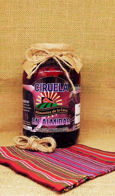 Conserva de Ciruela en Almíbar