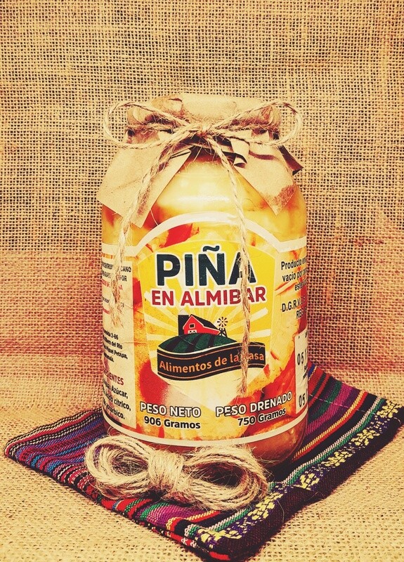 Conserva de Piña en Almíbar