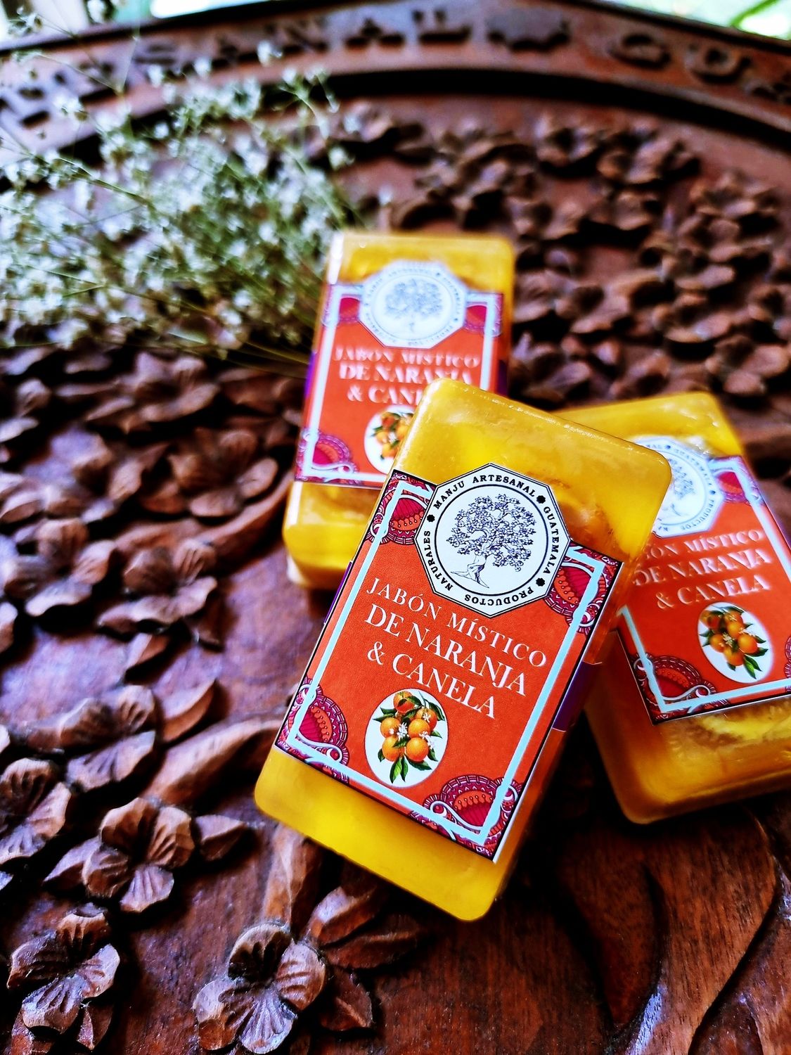 Jabón Naranja y Canela