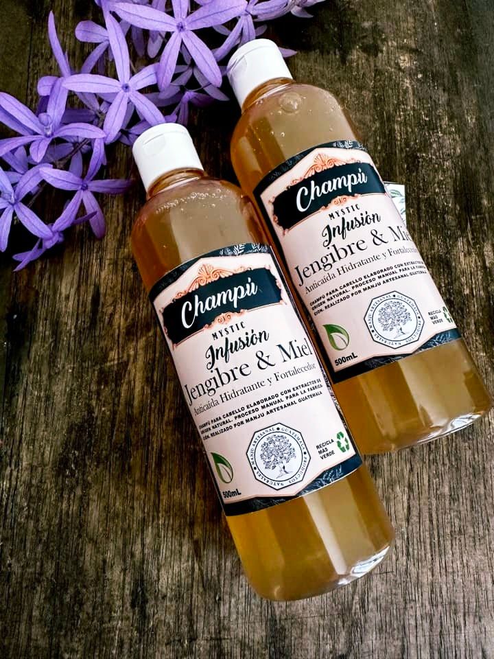 Champú  de Jengibre y Miel