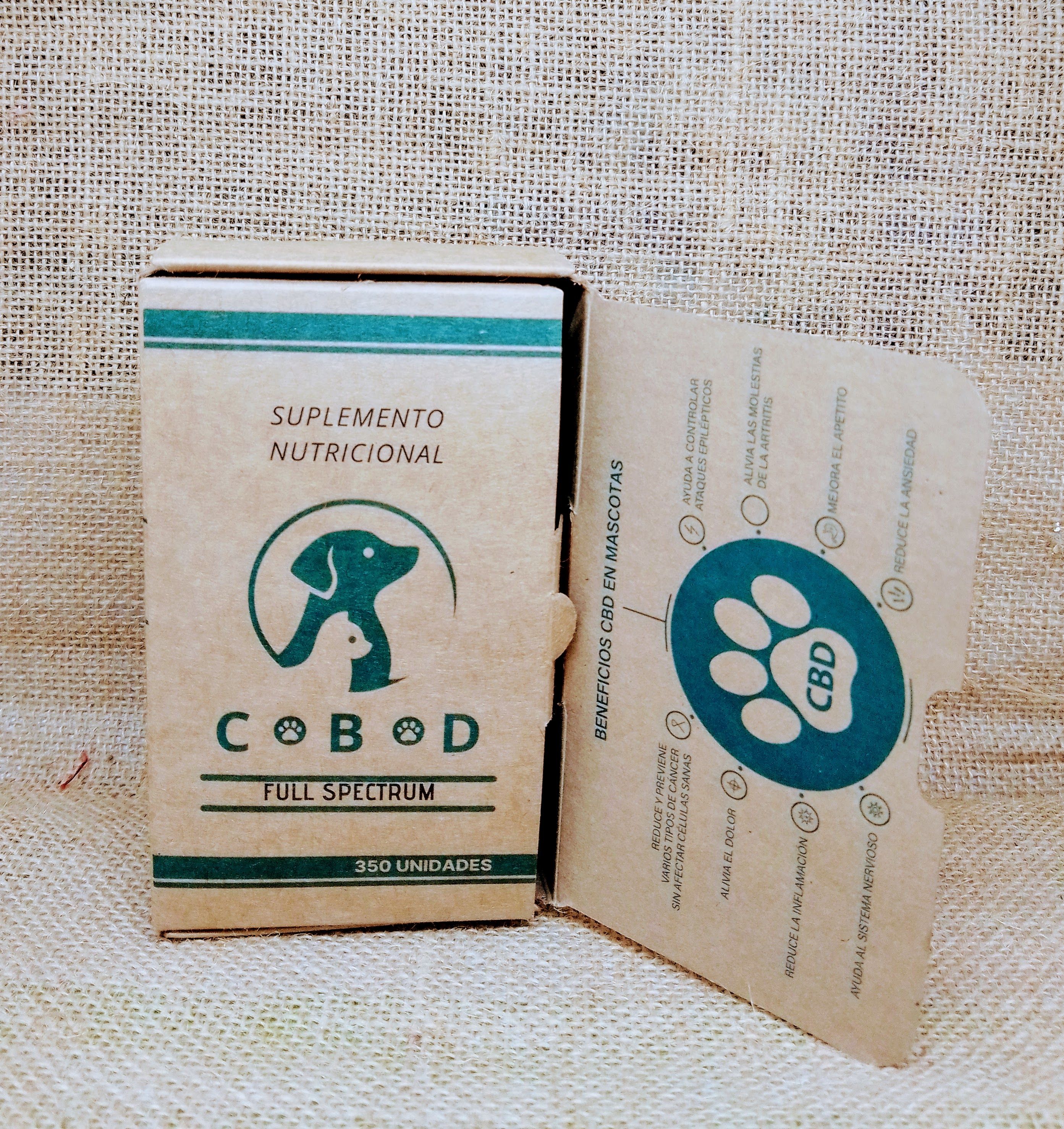 Suplemento Nutricional C*B*D Mascotas