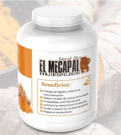 Curcuma Activada con Pimienta Negra