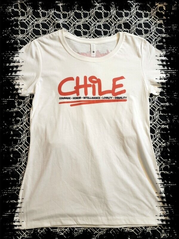 CHILE LADIES WHITE TEE