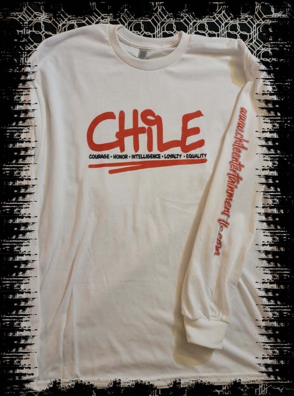 CHILE WHITE LONG SLEEVE TEE