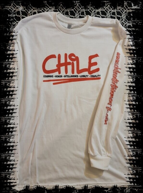 CHILE WHITE LONG SLEEVE TEE
