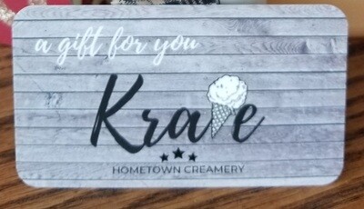 Krave Creamery Gift Card