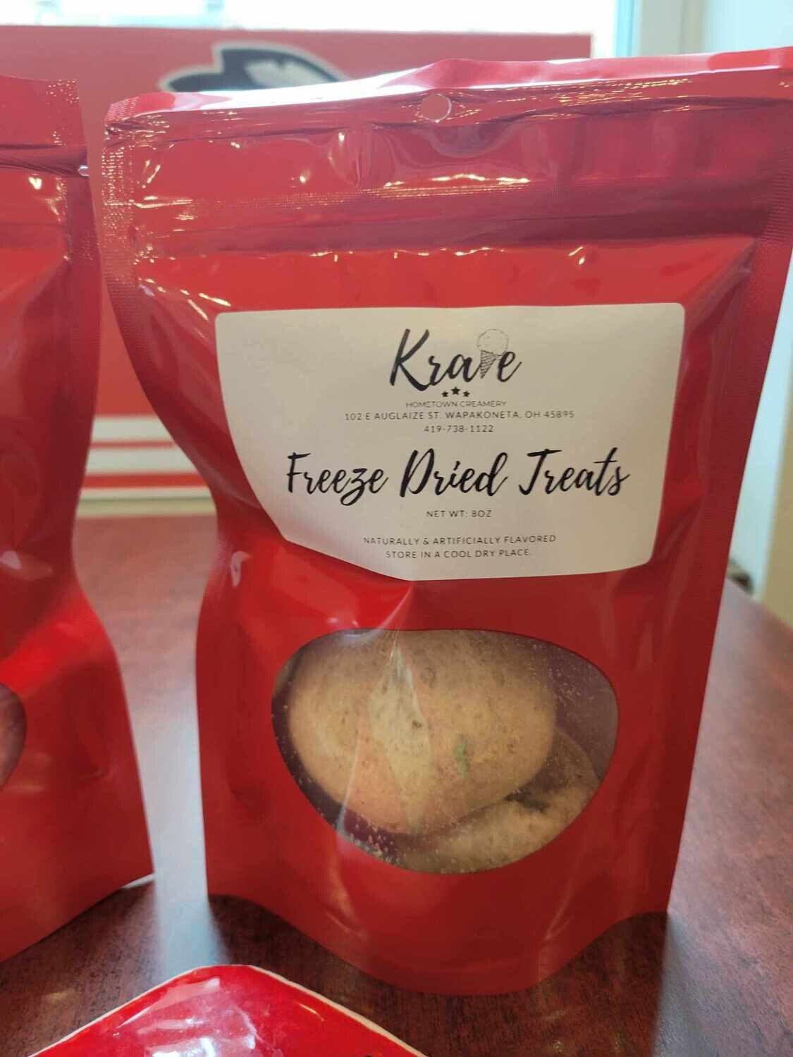 Freeze Dried Caramel Apple Suckers