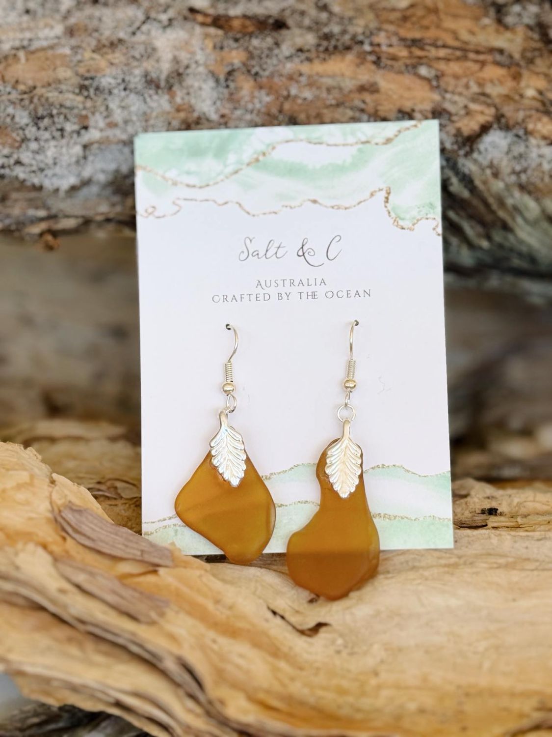 The Journey - Sea Glass Earrings