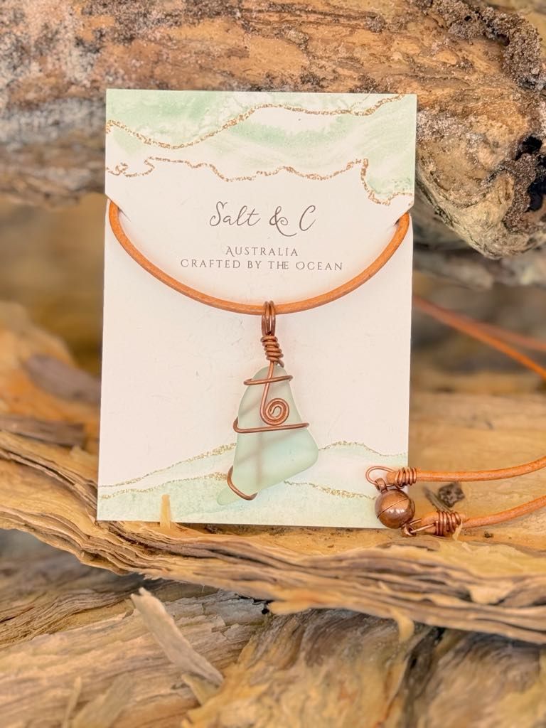 Finn - Sea Glass Necklace
