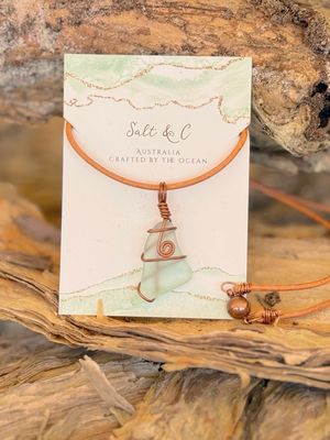 Finn - Sea Glass Necklace