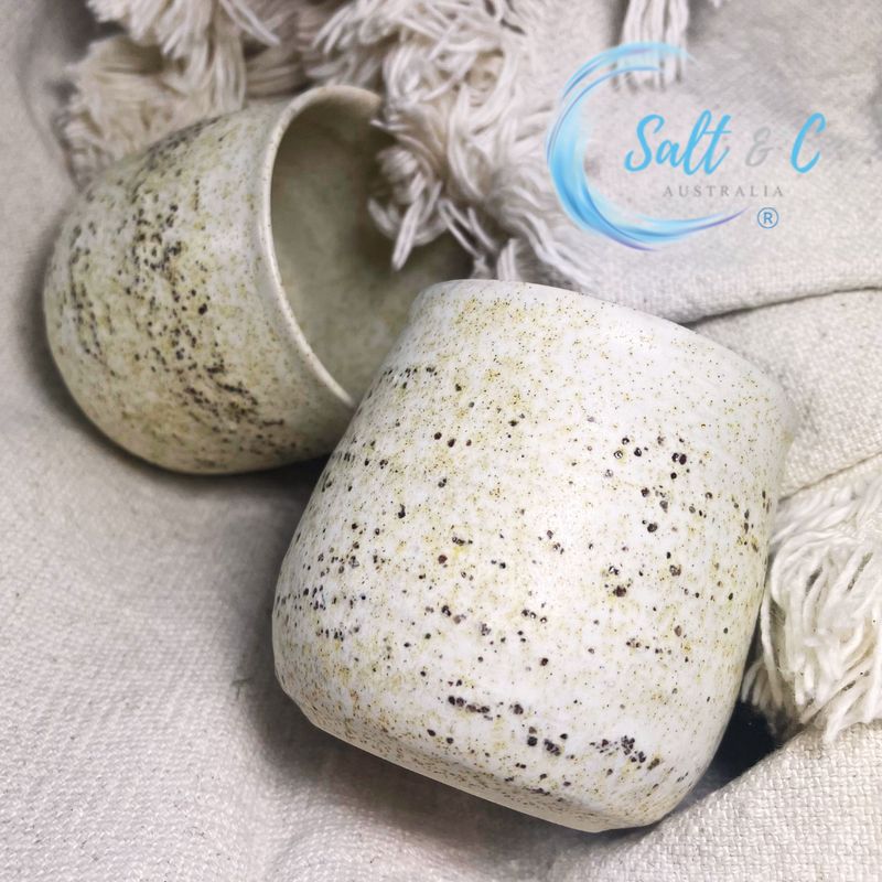 Handmade Stoneware Ceramic Latte Cup | Tumbler