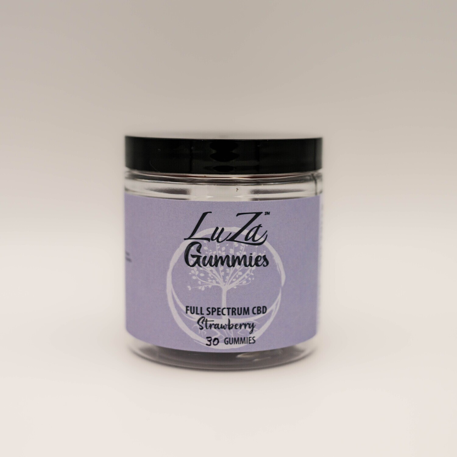 LuZa Gummies Full Spectrum CBD Strawberry (30 Gummies)